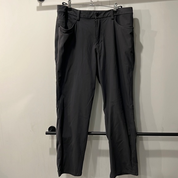 Lululemon gray ABC pants.